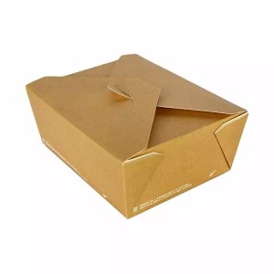 Contenitori per cibo d'asporto in cartoncino avana cm 11x9 H Contenitori per cibo d'asporto in cartoncino avana cm 11x9 H