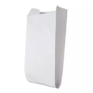 Sacchetti di carta bianchi per alimenti cm 19x40 conf. 10 kg Sacchetti di carta bianchi per alimenti cm 19x40 conf. 10 kg